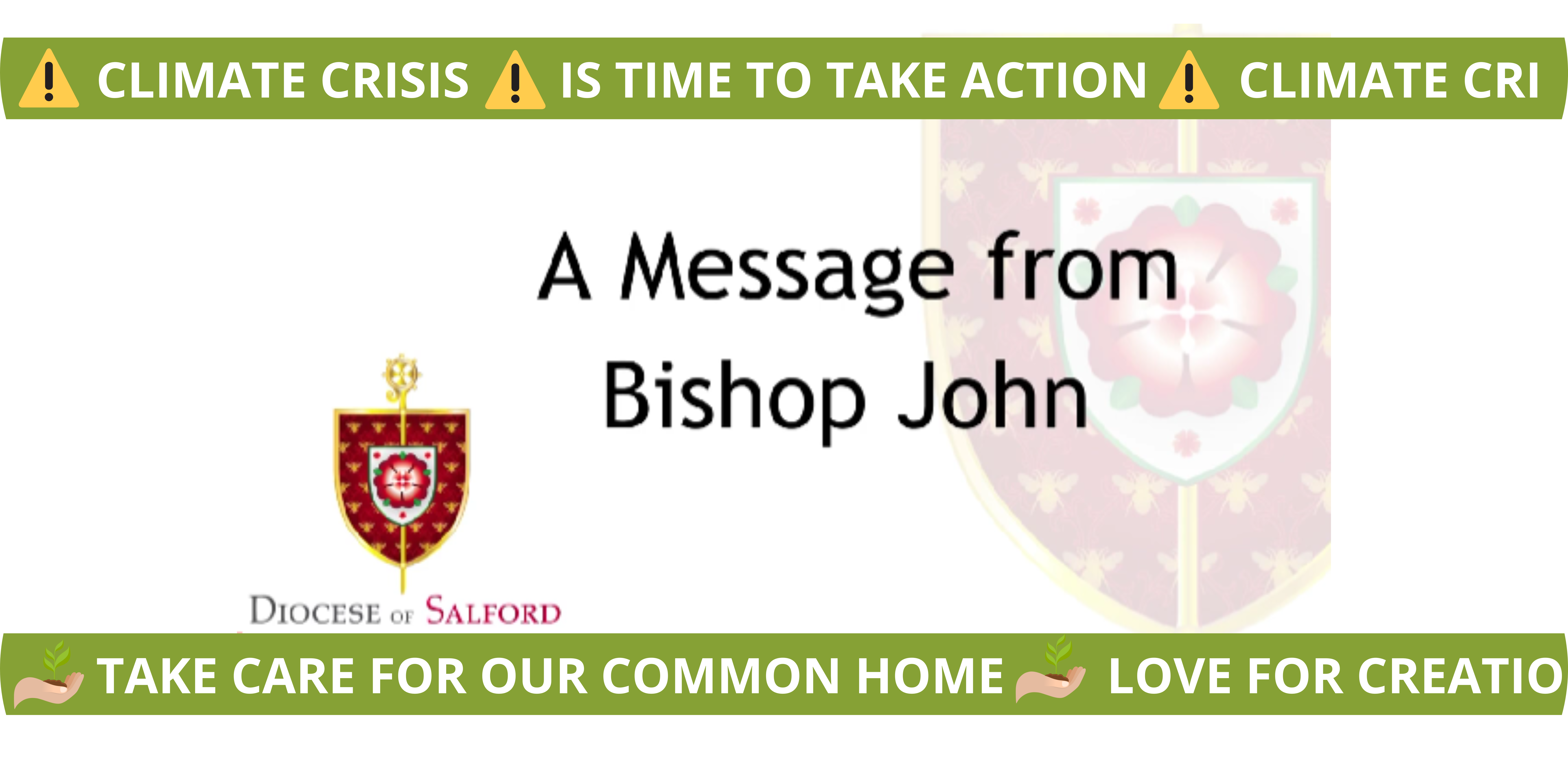 A message from Bishop John