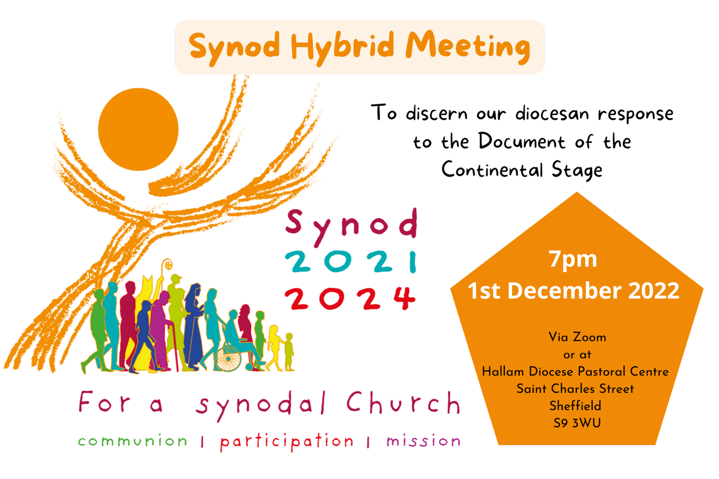 Synod Hybrid Meeting 1st December 2022