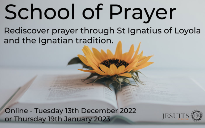 School of Prayer With the Jesuits in Britain spirituality team