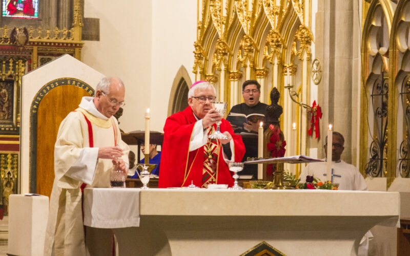 Local Catholics bid farewell to Pope Emeritus Benedict