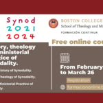 Second Intercontinental Massive Online Course (MOOC): History, Theology and Practice of Synodality.