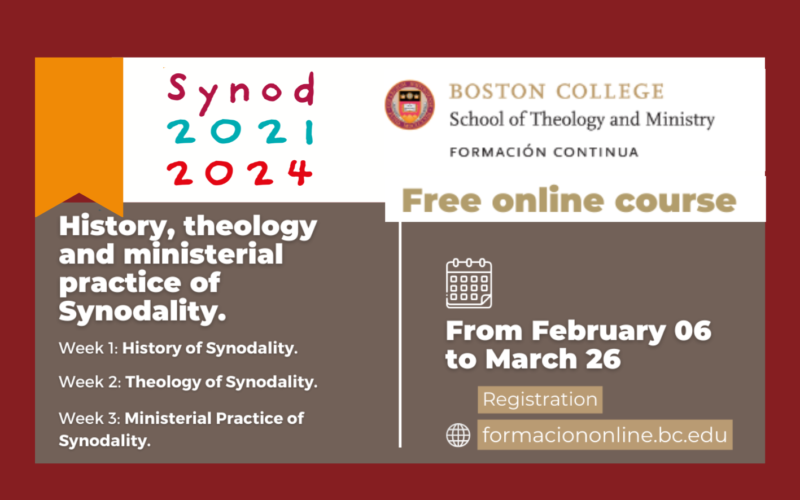 New Intensive Course (MOOC) on Synodality