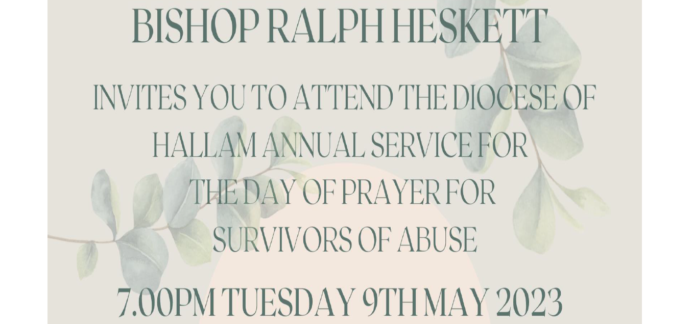 Day of Prayer for survivors of abuse