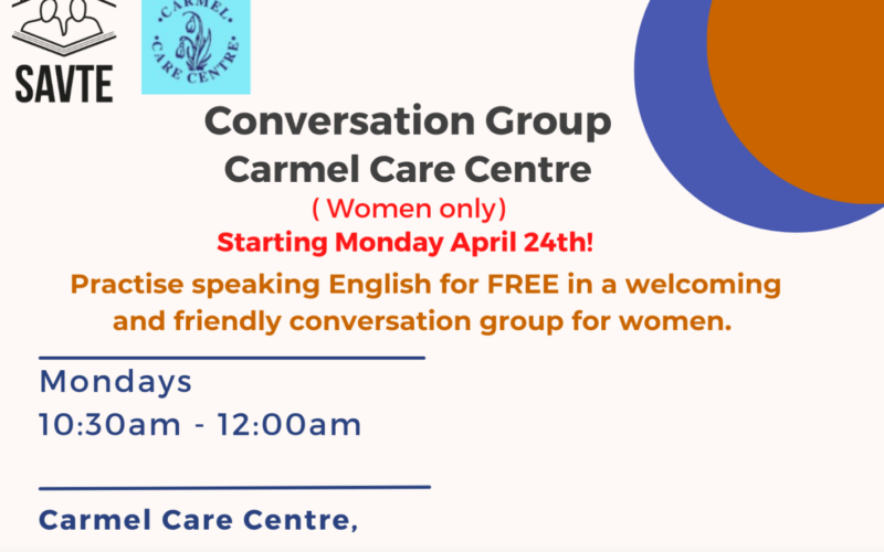 New Carmel Care Conversation Group for Women