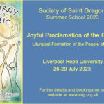 Society of Saint Gregory - Summer School 2023