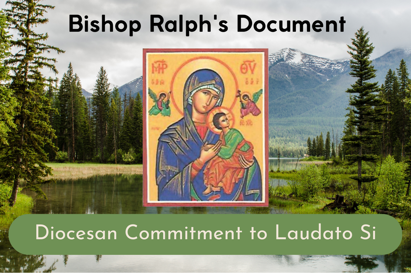 Bishop's Document - Diocesan Commitment to Laudato Si'