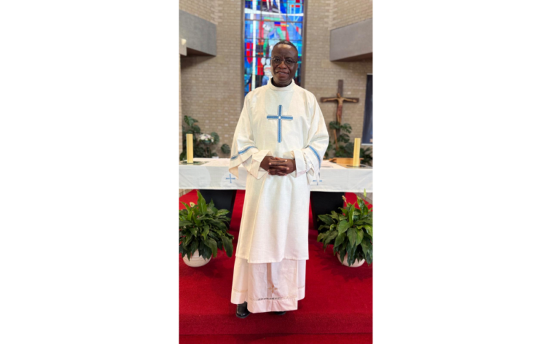 Welcoming a newly ordained Deacon