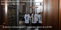 An Invitation to Give Thanks for the Blessings of the Holy Year