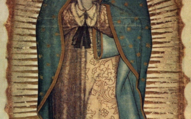 Our Lady of Guadalupe Relic is visiting the Mother of God Church