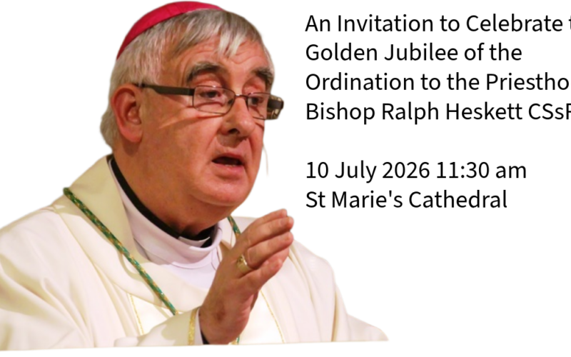 Golden Jubilee of the Ordination to the Priesthood of Bishop Ralph Heskett CSsR