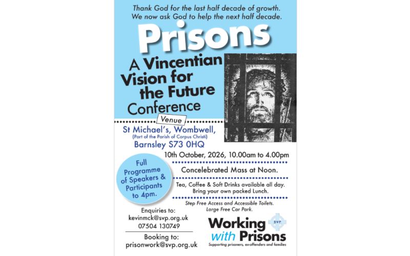 A Vincentian Vision for the Future Conference – Working with Prisons
