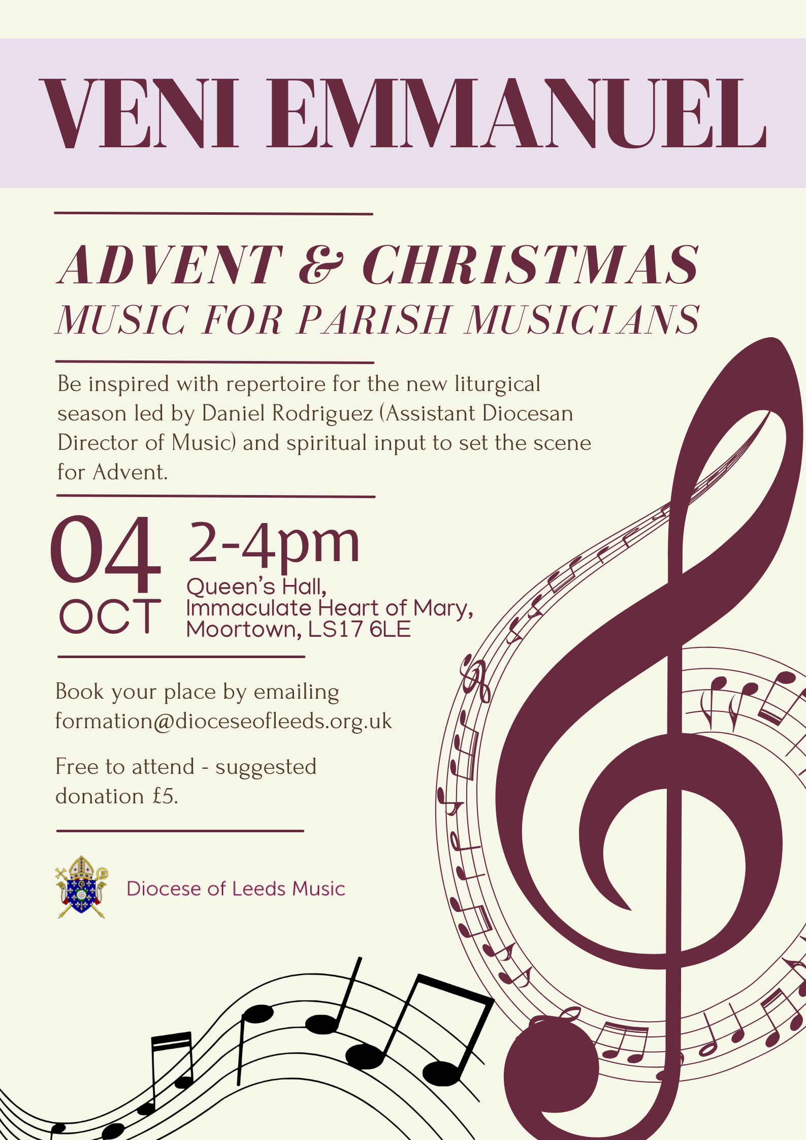 Parish musicians Poster ADVENT (2)